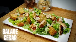 LA SALADE CESAR AU POULET  FOOD IS LOVE [upl. by Ledeen]