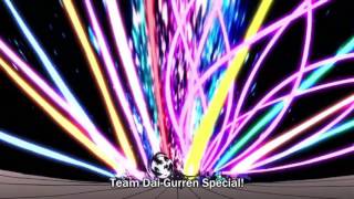 Tengen Toppa Gurren Lagann Giga Drill Breaker Team Dai Gurren Special [upl. by Aaron]