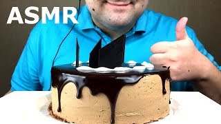 ASMR Dessert CHOCOLATE CAKE 2 Eating Sounds NO TALKING [upl. by Ythomit]