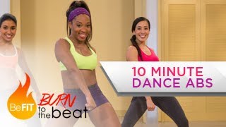 10 Minute Cardio Dance Abs Workout Burn to the Beat Keaira LaShae [upl. by Marijane]