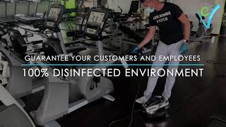 EV International DISINFECTING WITH THE POWER OF DRY STEAM Fitness Center Edition [upl. by Chace]