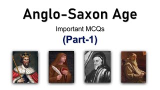 Anglo Saxon Age MCQs  Old English Period MCQs  MCQ on British Literature  Part 1  EngLiterature [upl. by Llenyr]