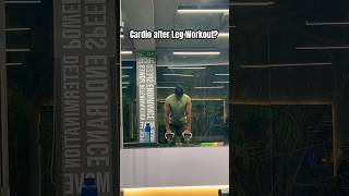 😱🥵Cardio after Leg Workout fitness motivation gym legday shortvideo [upl. by Araiet535]