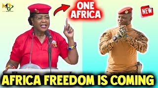 Dr Arikana Powerful Revolutionary Speech on front of Captain Traore Shocks the World [upl. by Motch440]