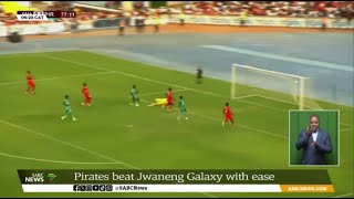 CAF Champions League  Bucs beat Jwaneng Galaxy with ease [upl. by Solokin]