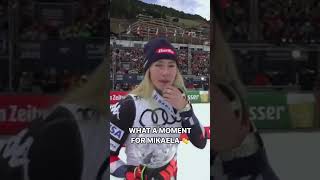 Mikaela Shiffrin is THE GOAT🐐⛷ [upl. by Nylynnej]