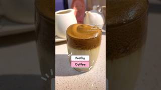 Frothy coffee at home shorts viralvideo trending [upl. by Ymmit]