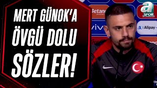 Merih Demiral quotMert Günokun Kurtarışı Canlı Gördüğüm En İyi Kurtarışlardan Biriquot  A Spor [upl. by Earezed]