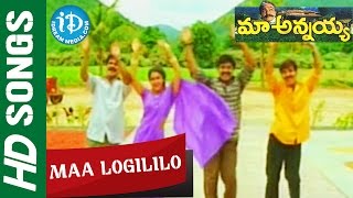 Maa Annayya  Maa Logililo video song  Rajasekhar  Meena  Deepti Bhatnagar [upl. by Enrev]