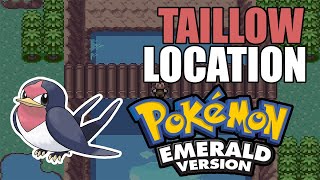 How To Get Taillow In Pokemon Emerald [upl. by Jeroma2]