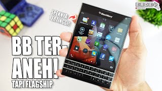 COBAIN HP FLAGSHIP BLACKBERRY YANG PUNYA BENTUK ANEH  BlackBerry Passport di Tahun 2024 [upl. by Eilsek]