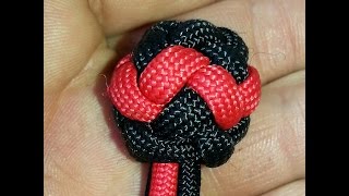 How To Tie A Pineapple Knot From a 5Lead 4bight turkshead knot [upl. by Nohsauq125]