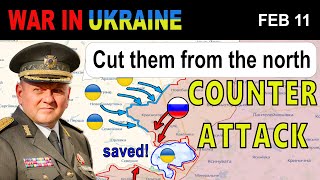 11 Feb Russians Panic Ukrainian REINFORCEMENTS ARRIVED TO STORM THE NORTHERN FLANK [upl. by Tshombe]