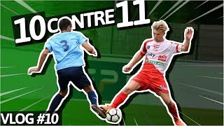 CARTON ROUGE match tendu en RÉSERVE   Routine football VLOG10 [upl. by Acinat]