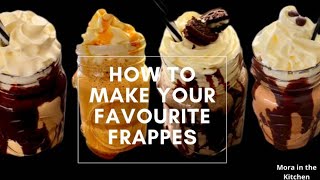 4 Easy Frappe Recipes [upl. by Iana]