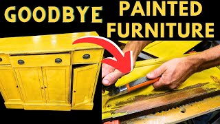 Ep 81 TRASHED Painted furniture gets GORGEOUS RESTORATION [upl. by Yroggerg]