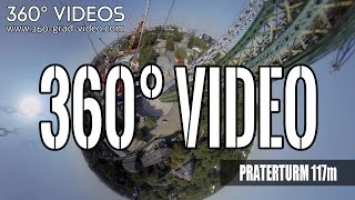 360° videos  roller coaster  Vienna  Events  controllable [upl. by Allehs]