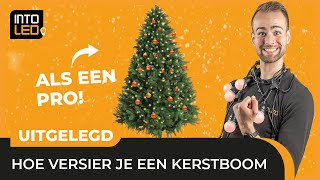 Je Kerstboom versieren als een pro met kerstverlichting [upl. by Strong]