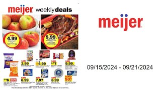 Meijer Weekly Ad US  09152024  09212024 [upl. by Ateiluj754]