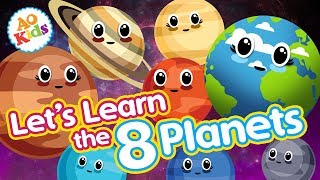 Lets Learn the 8 Planets  Kids Learning Song [upl. by Itch983]