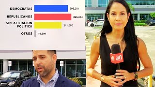 Se Reporta Cifra Record en la Votación en MiamiDade con Republicanos a la cabeza [upl. by Auhso]