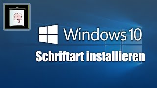 Windows 10 Schriftarten installieren  So Gehts [upl. by Chemaram]