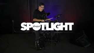 Carlsbro CSD130 Electronic Drum Set Demo [upl. by Siuqcram611]