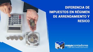 Impuestos en Régimen de Arrendamiento y RESICO [upl. by Sherfield]