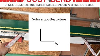 Comment plier un solin à goutte [upl. by Beera]