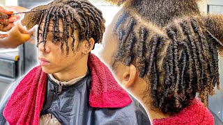 Im Starting My LOC JOURNEY Watch Me Get My STARTER LOCS COMB COILS [upl. by Beka]