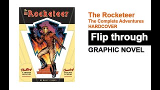 The Rocketeer The Complete Adventures HARDCOVER Graphic Novel Flip Through [upl. by Milka]