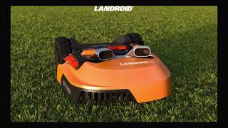 WORX LANDROID 20V Robot Lawn Mower powered by POWERSHARE [upl. by Ekusoyr]