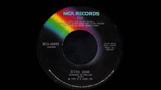 1978202  Elton John  Ego  45355 [upl. by Dillon710]