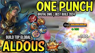 ALDOUS BEST BUILD 2024  TOP GLOBAL ALDOUS GAMEPLAY  MOBILE LEGENDS✓ [upl. by Nikaniki]