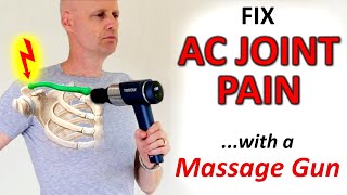 How to Fix AC Pain… with a Percussion Massage Gun [upl. by Dlanigger]