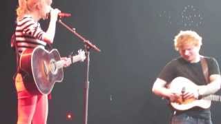 Everything Has Changed Taylor Swift feat Ed Sheeran RED Tour Newark 32713 [upl. by Ojytteb]