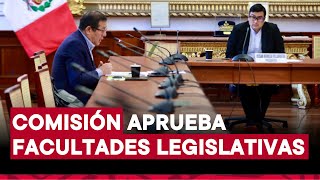 Comisión de Economía aprueba pedido de facultades [upl. by Ahsead]