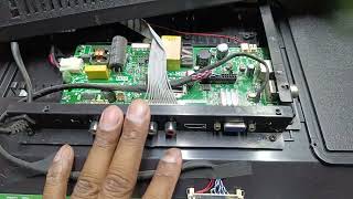 led tv black screen problem repair [upl. by Enileuqcaj]