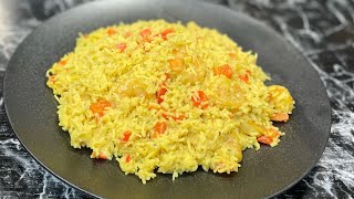 RECETTE DE RIZ CRÉMEUX AUX CREVETTES ET CURRY 🍤🍛 Deli Cuisine [upl. by Naerol]