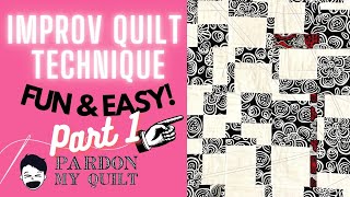 Beginner Quilting Technique  Easy Disappearing 4Patch PART 1 [upl. by Bahner]