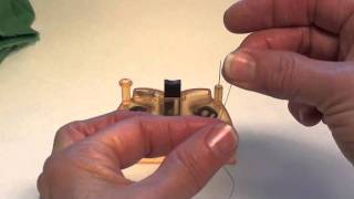 How to use the Bohin Easy Needle Threader [upl. by Nerek688]