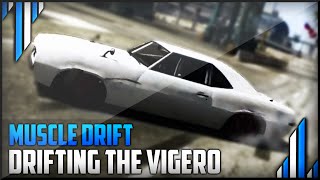 GTA 5 Xbox One Muscle Car Drift  Drifting The Vigero No CheatsMods [upl. by Aniehs196]