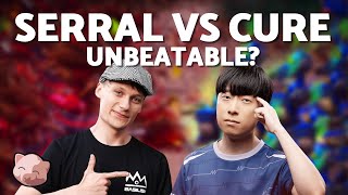 SERRALS Disgusting Lategame vs CURE  42000 Masters Coliseum 7 Bo3 ZvT  StarCraft 2 [upl. by Nnaylrebmik]