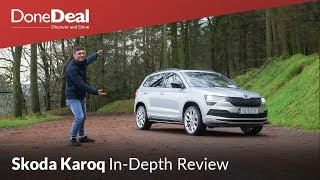 Skoda Karoq Full Review  DoneDeal [upl. by Amalbergas119]