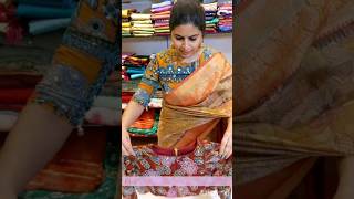 Kalamkari blouse designsnew Kalamkari blouse designs idea Kalamkari blouse cutting and stitching [upl. by Ynohtn]