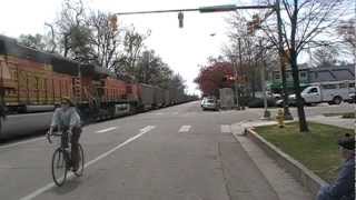 Trackside Mason St Ft Collins CO APril 5 2012mpg [upl. by Ordnasil512]