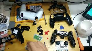 DESMONTADO E PERSONALIZANDO CONTROLE PS5 [upl. by Munroe]