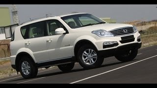 2012 SsangYong Rexton W in India walkaround [upl. by Meelas119]