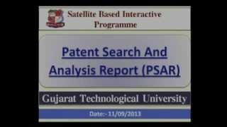 How to Prepare Patent Search And Analysis Report PSAR by Mr Amit Patel Part 1 of 5 [upl. by Enyrhtak]