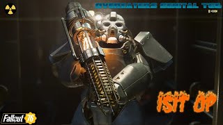 Fallout 76  Overeaters Sentinel T65 Review Is it OP Best Power Armour build [upl. by Mendelson]